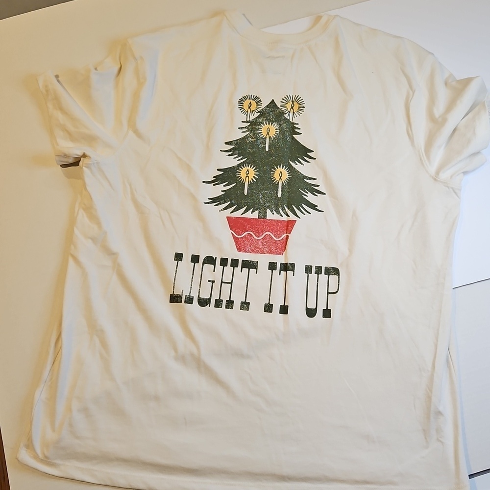 Holiday Christmas Tree Tee, Short Sleeve, XL